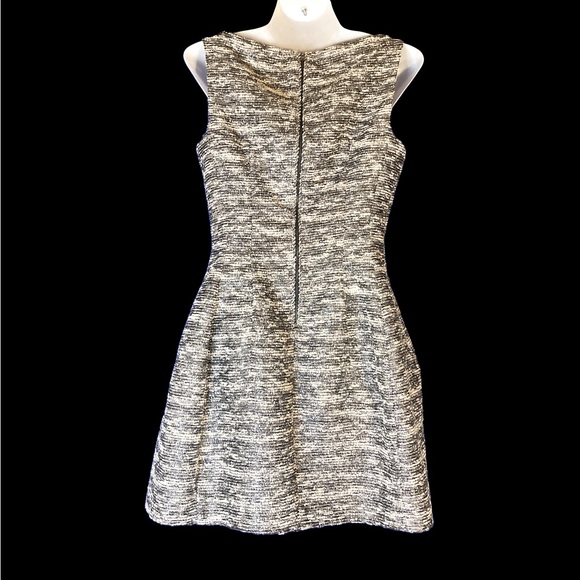 Zara black & white with silver accents minidress - Picture 2 of 4
